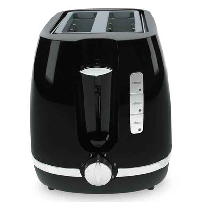 2 Slice Toaster, Black - Anko