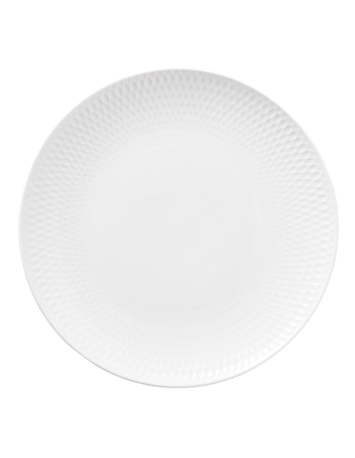 White Basics Diamonds Side Plate18cm in White