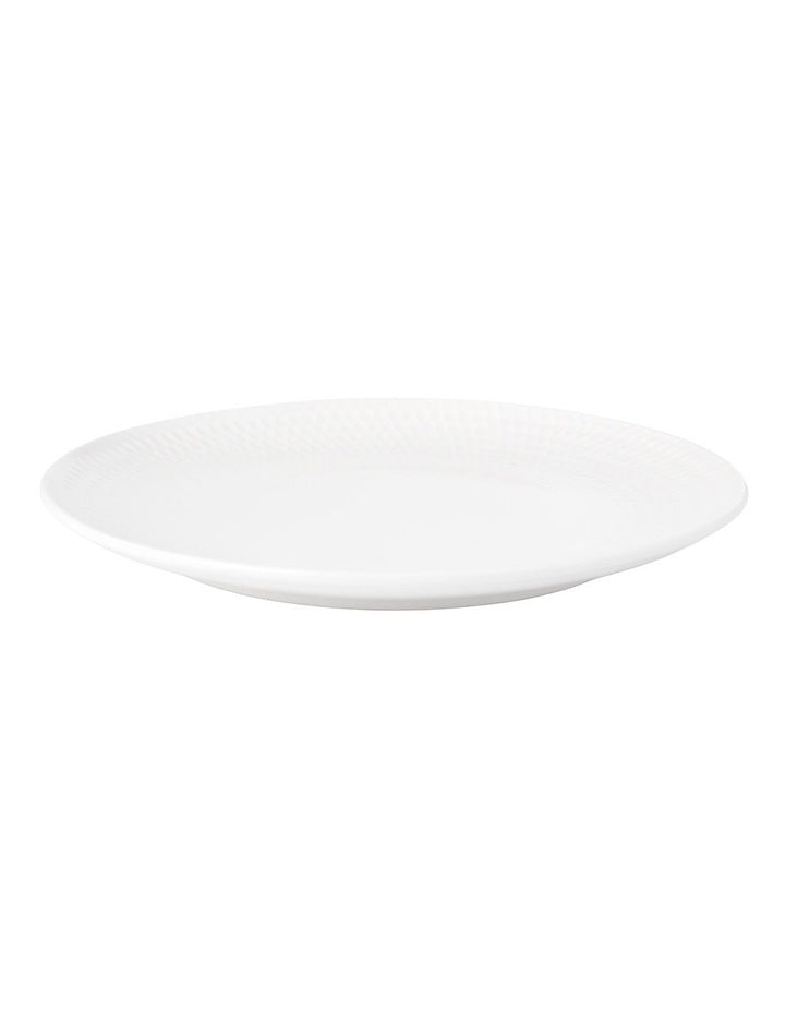 White Basics Diamonds Side Plate18cm in White