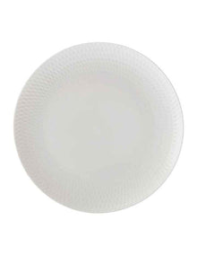White Basics Diamonds Entree Plate 23cm in White
