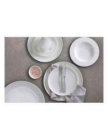 White Basics Diamonds Entree Plate 23cm in White