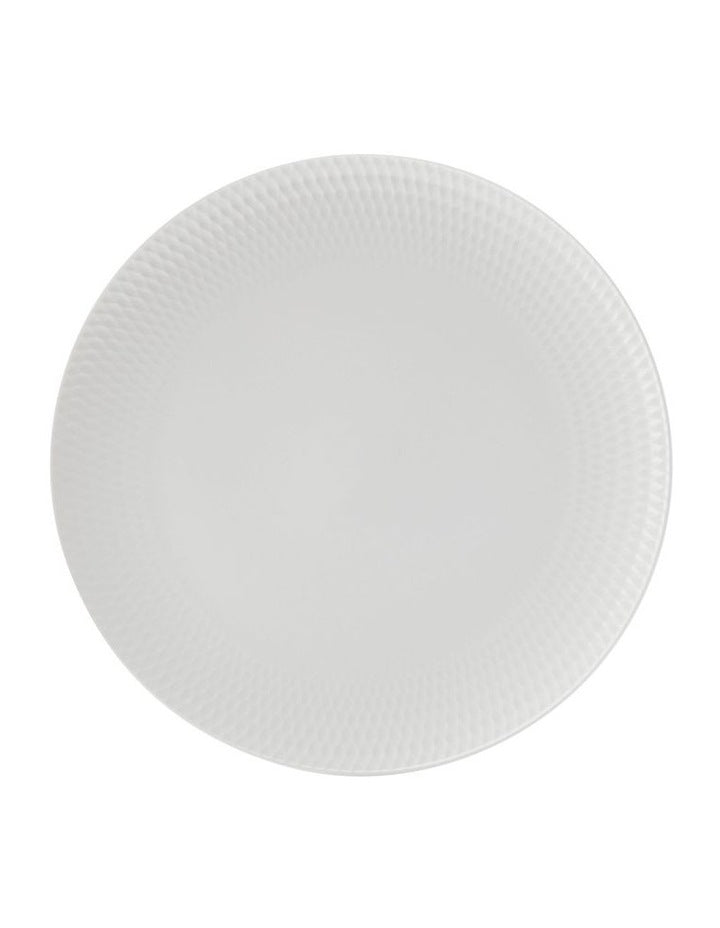 White Basics Diamonds Dinner Plate 27cm in White