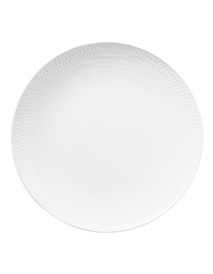 White Basics Diamonds Dinner Plate 27cm in White