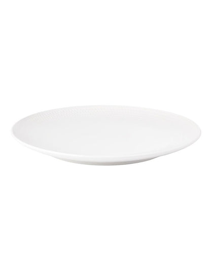 White Basics Diamonds Dinner Plate 27cm in White