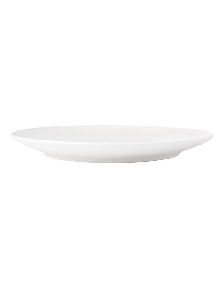 White Basics Diamonds Dinner Plate 27cm in White