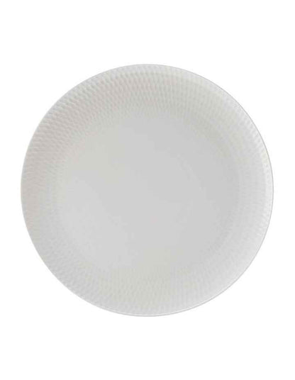 White Basics Diamonds Gift Boxed Round Platter 36cm in White