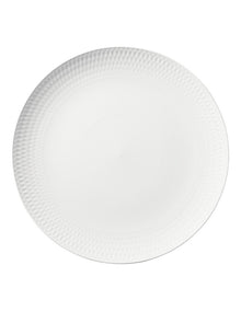 White Basics Diamonds Gift Boxed Round Platter 36cm in White
