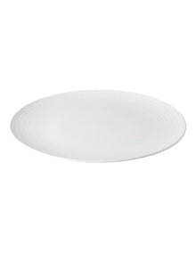 White Basics Diamonds Gift Boxed Round Platter 36cm in White
