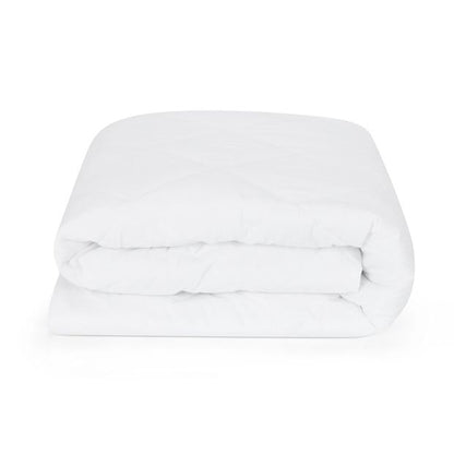 Cotton Top Fitted Mattress Protector, King Single Bed - Anko