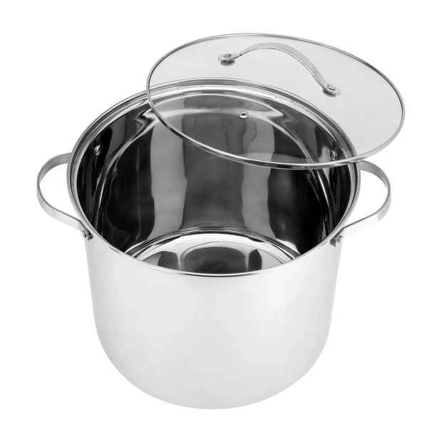 11 Litre Stainless Steel Encapsulated Base Stock Pot - Anko