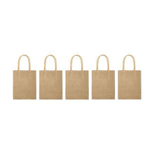 Kraft Loot Bags, 5 Pack - Anko