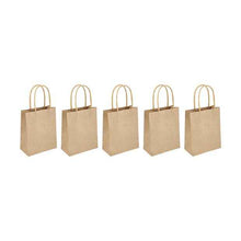 Kraft Loot Bags, 5 Pack - Anko