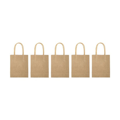 Kraft Loot Bags, 5 Pack - Anko