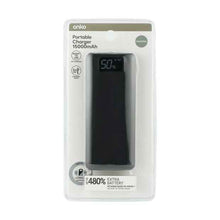 Portable Charger Dual Port, 15,000mAh - Anko