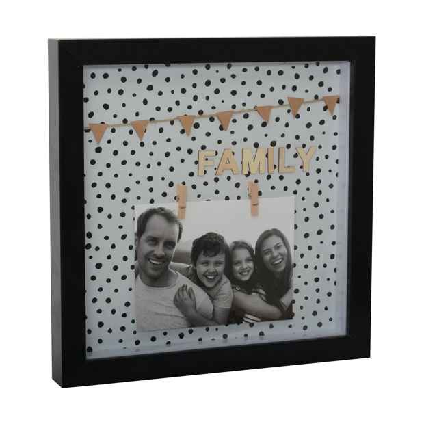 Photo Frame, 12" x 12", Black - Anko