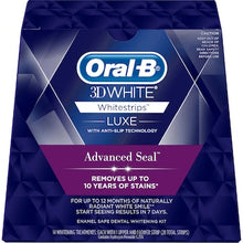 Oral-B 3D White Luxe Advance Seal Teeth Whitening Whitestrips 14 pack