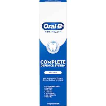 Oral-B Pro Health Complete Defence System Whitening Toothpaste 110g