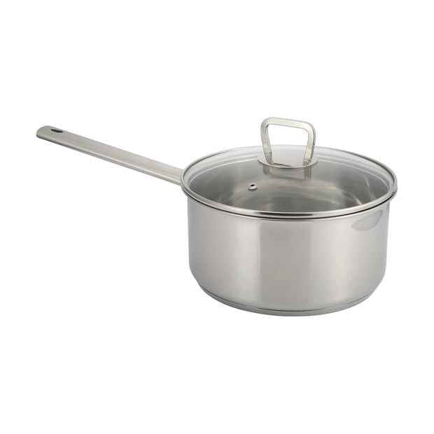 Stainless Steel Saucepan, 20cm - Anko