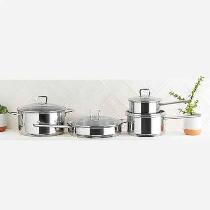 Stainless Steel Saucepan, 20cm - Anko
