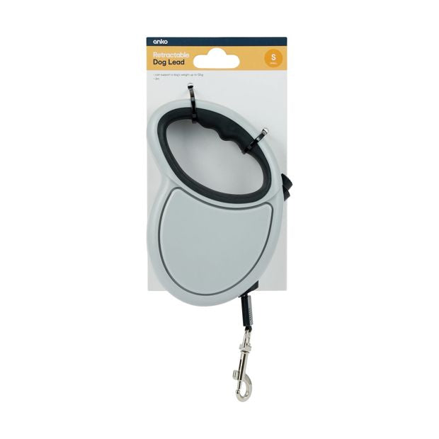 Dog Lead Retractable, Small - Anko