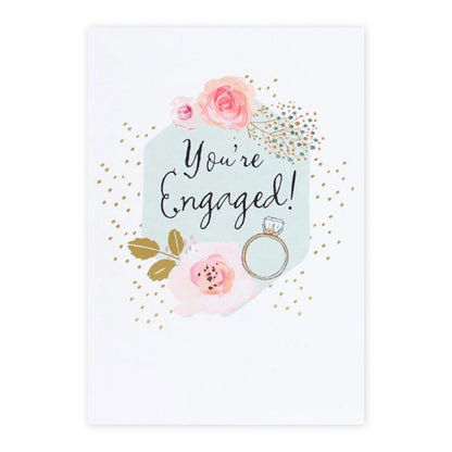 Connections from Hallmark Engagement Card - Stylish Roses