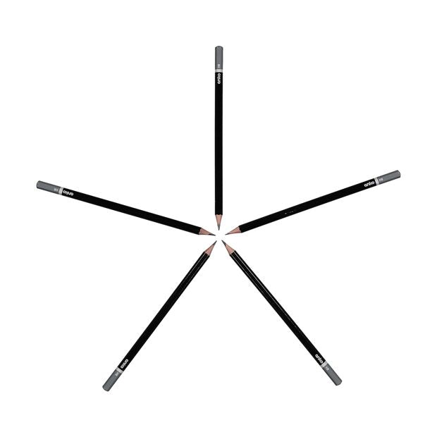 HB Pencils, 5 Pack - Anko