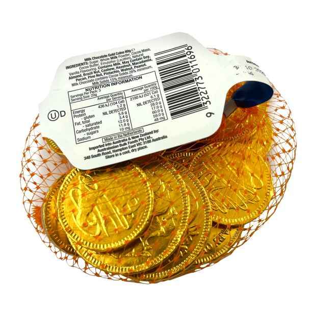 Pirates Treasure Chocolate Coins in Bag - 60g