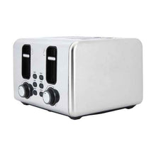 4 Slice Stainless Steel Toaster - Anko