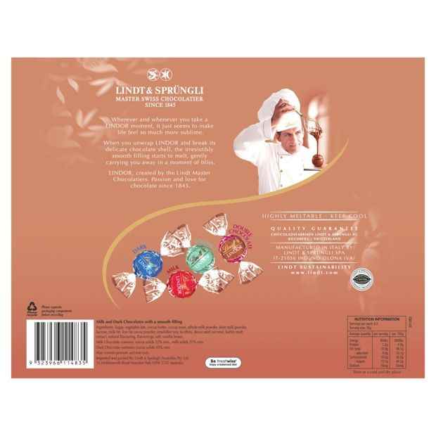 Lindt LINDOR Limited Edition Christmas Gift Box 230g