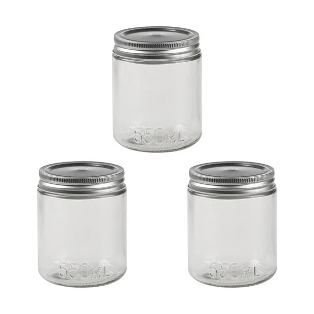 Preserving Jars, 3 Pack - Anko