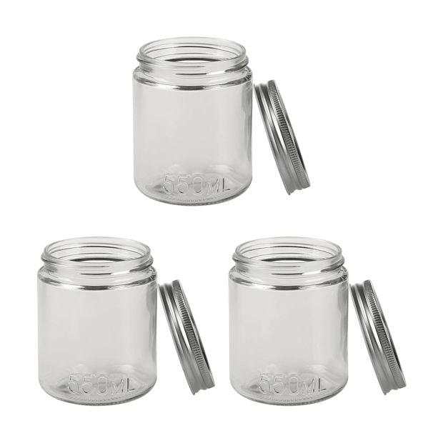 Preserving Jars, 3 Pack - Anko