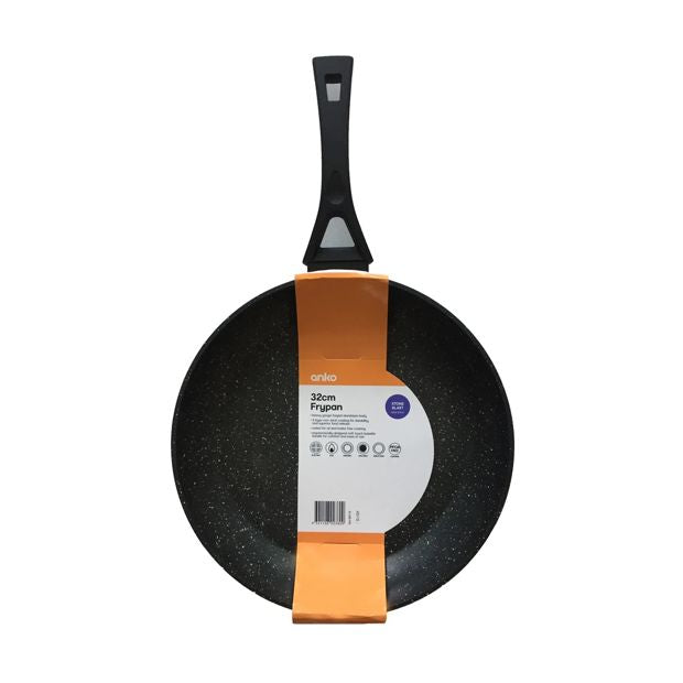 Stone Blast Frypan, 32cm - Anko