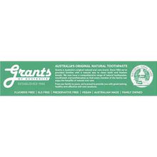 Grants Of Australia Toothpaste Mild Mint 110g