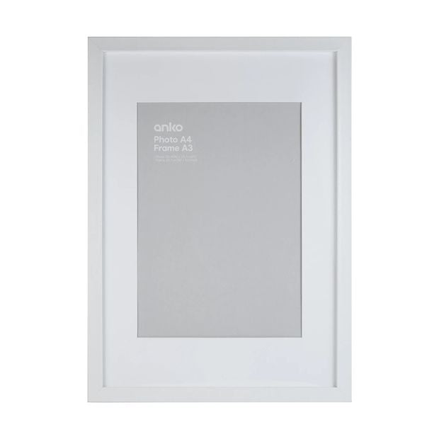 A4 Frame Box, White - Anko