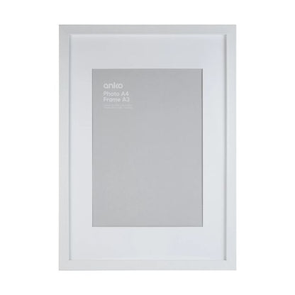 A4 Frame Box, White - Anko