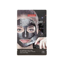 Purederm Galaxy Black Peel-Off Mask 10g - Black Pearl, Caviar & Charcoal
