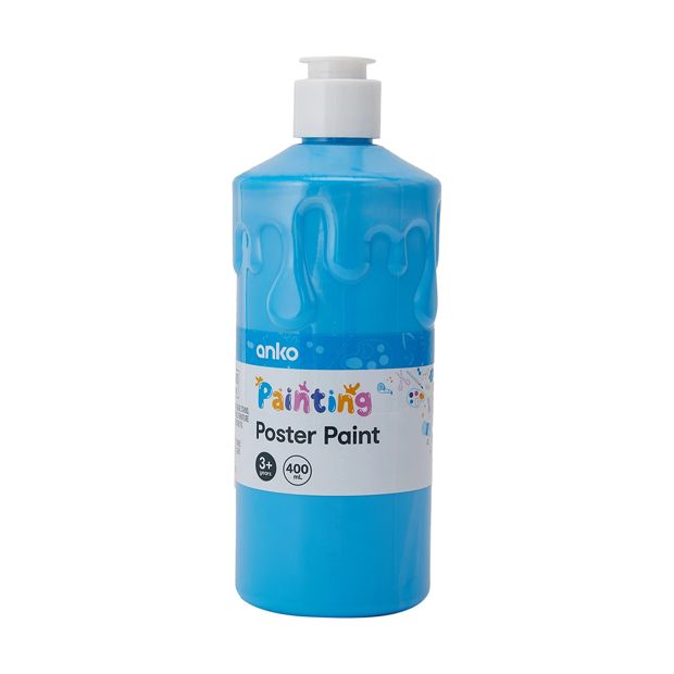 Poster Paint, Blue - Anko
