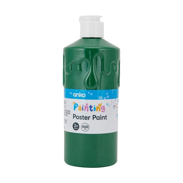 Poster Paint, Green - Anko