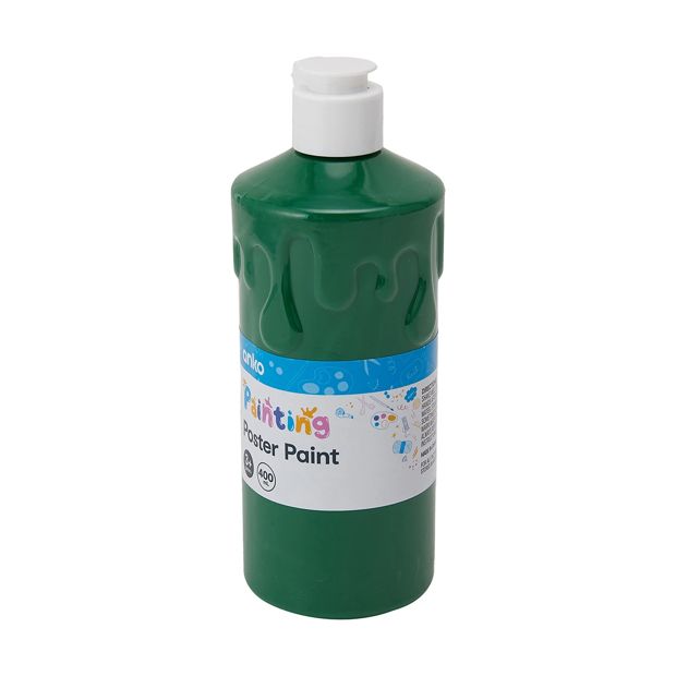 Poster Paint, Green - Anko