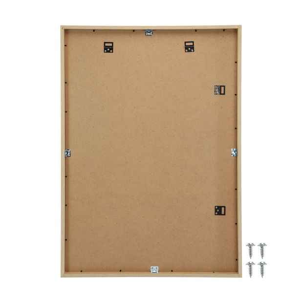 A1 Poster Frame with Oak Finish
