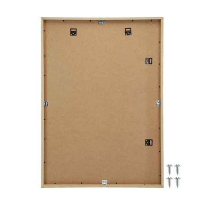 A1 Poster Frame with Oak Finish