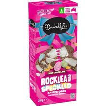 Darrell Lea Rocklea Road With Speckled Mini Chocolate Easter Eggs 250g
