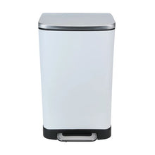 White Rectangular Bin, 30L - Anko