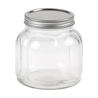 Fluted Jar, 700ml - Anko