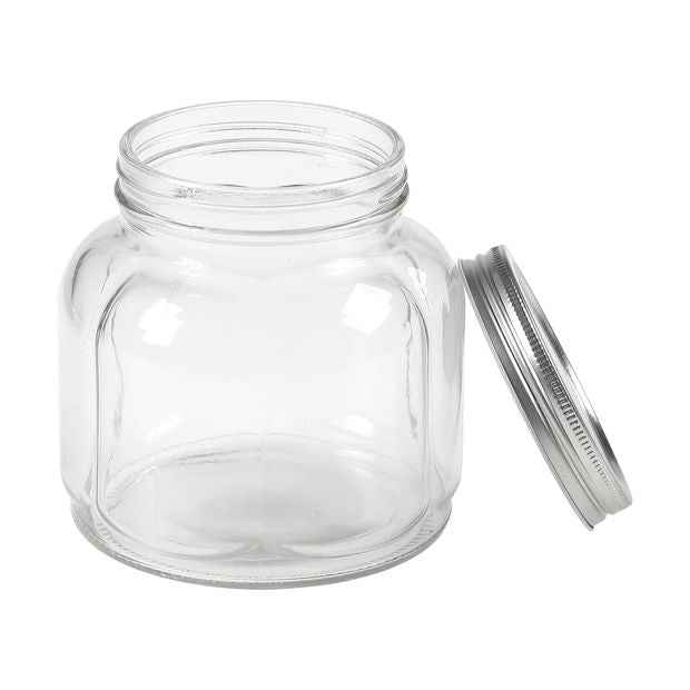 Fluted Jar, 700ml - Anko