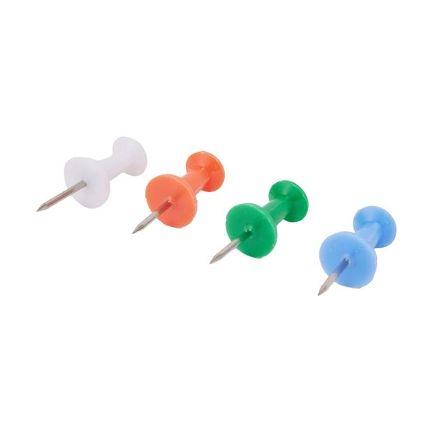 Push Pins, 80 Pack - Anko