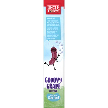 Uncle Tobys Roll-Ups Groovy Grape 6 pack