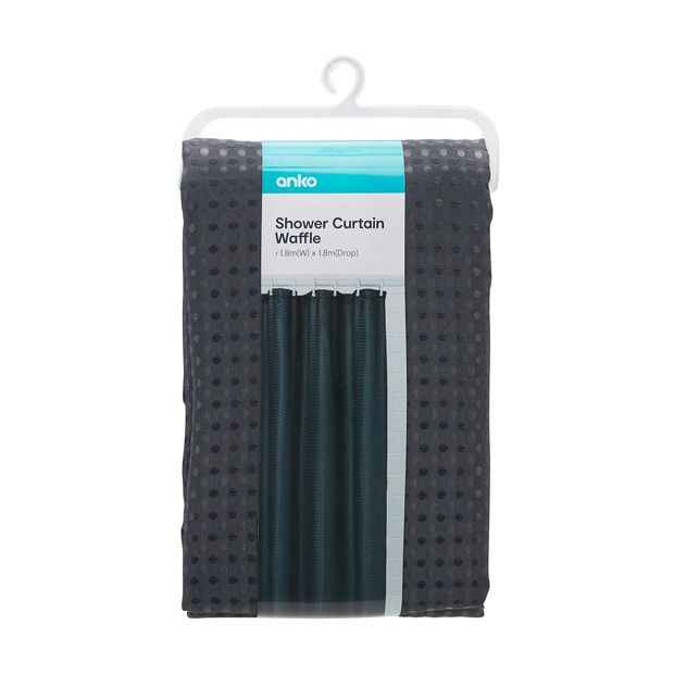 Shower Curtain Waffle - Anko
