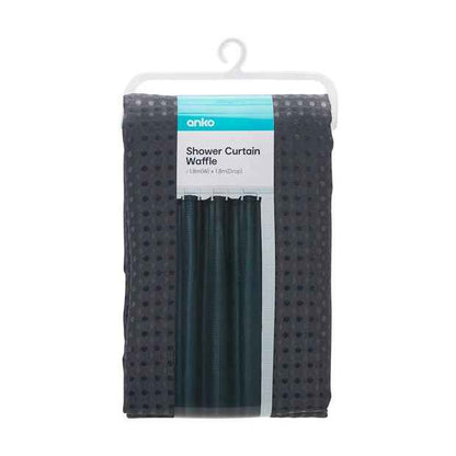 Shower Curtain Waffle - Anko