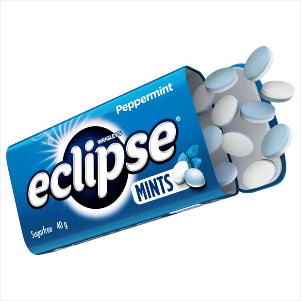 Wrigley's Eclipse Peppermint Tin - 40g